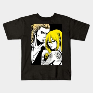 Manga Anime Boyfriend Girlfriend Kids T-Shirt